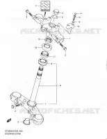 STEERING COLUMN for Suzuki GLADIUS 650 2009