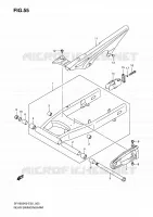 SWINGARM for Suzuki GLADIUS 650 2009