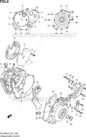 CRACKCASE COVER for Suzuki GLADIUS 650 2013