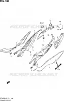 FAIRING (SFV650UL3 E21) for Suzuki GLADIUS 650 2013