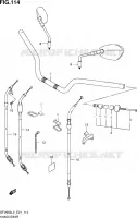 HANDELBAR (SFV650L3 E21) for Suzuki GLADIUS 650 2013