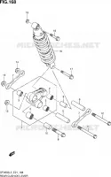 SHOCK ABSORBER LINKAGE for Suzuki GLADIUS 650 2013