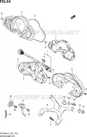 SPEEDOMETER (SFV650UL3 E21) for Suzuki GLADIUS 650 2013