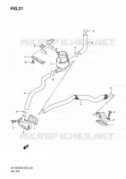 ANTI POLLUTION SYSTEM for Suzuki SV 1000 2007