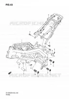 FRAME for Suzuki SV 1000 2007