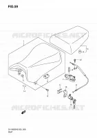 SEAT for Suzuki SV 1000 2007