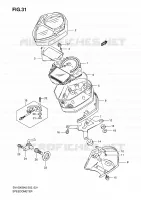 SPEEDOMETER (SV1000/U1/U2) for Suzuki SV 1000 2007
