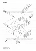 SWINGARM for Suzuki SV 1000 2007