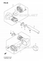TJRN SIGNAL LAMP (SV1000S/S1/S2) for Suzuki SV 1000 2007