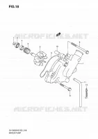 WATER PUMP for Suzuki SV 1000 2007