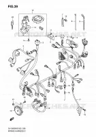 WIRING HARNESS (SV1000S/S1/S2) for Suzuki SV 1000 2007