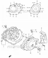CRACKCASE COVER for Suzuki SV 650 2004