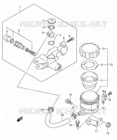 FR. MASTER CYLINDER (VOIR NOTE) for Suzuki SV 650 2004