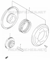 STARTER MOTOR CLUTCH for Suzuki SV 650 2004