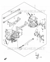 THROTTLE BODY (MODEL K3/K4/K5/K6) for Suzuki SV 650 2004