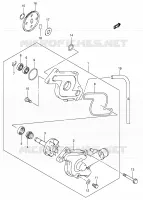 WATER PUMP for Suzuki SV 650 2004