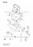 ABS SYSTEM (SV650AK7/SAK7) for Suzuki SV 650 2004