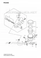 FR. MASTER CYLINDER (SV650SAK7) for Suzuki SV 650 2004