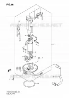 FUEL PUMP (MODELE K3/K4) for Suzuki SV 650 2004