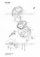 SPEEDOMETER (SV650SAK7) for Suzuki SV 650 2004