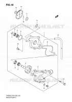WATER PUMP for Suzuki SV 650 2004