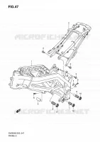 FRAME for Suzuki SV 650 2008