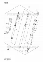 FRONT FORK for Suzuki SV 650 2008