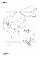 SEAT for Suzuki SV 650 2008