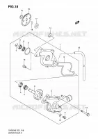 WATER PUMP for Suzuki SV 650 2008