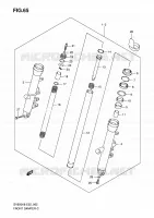FRONT FORK for Suzuki SV 650 2008