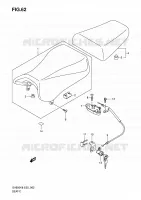 SEAT for Suzuki SV 650 2008