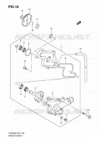 WATER PUMP for Suzuki SV 650 2008