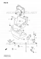 ABS SYSTEM (SEE NOTE) for Suzuki SV 650 2010