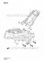 FRAME for Suzuki SV 650 2010