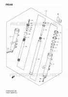 FRONT FORK for Suzuki SV 650 2010