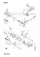 GEAR SHIFTING ASSY for Suzuki SV 650 2010