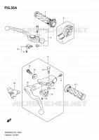 GRIPS & LEVERS (MODEL L0) for Suzuki SV 650 2010