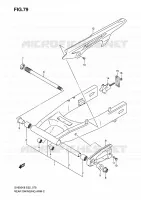 SWINGARM for Suzuki SV 650 2010