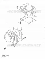 CYLINDER for Suzuki SV 650 2011