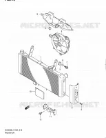 RADIATOR for Suzuki SV 650 2011