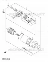 STARTER MOTOR for Suzuki SV 650 2011
