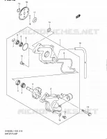 WATER PUMP for Suzuki SV 650 2011