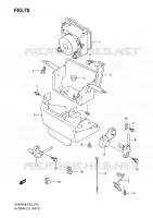 ABS SYSTEM (SEE NOTE) for Suzuki SV 650 2008