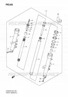 FRONT FORK for Suzuki SV 650 2008