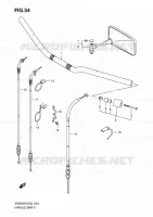 HANDELBAR (WITHOUT COWLING) for Suzuki SV 650 2008