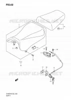 SEAT for Suzuki SV 650 2008