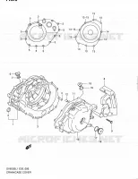 CRACKCASE COVER for Suzuki SV 650 2011