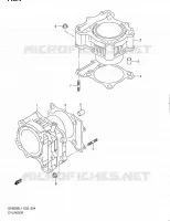 CYLINDER for Suzuki SV 650 2011