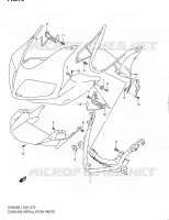 FAIRING INSTALLATION PARTS for Suzuki SV 650 2011