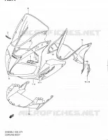 FAIRING for Suzuki SV 650 2011